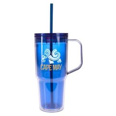 Clair Recycled Acrylic Travel Tumbler - 30 Oz.