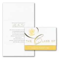 Class Of Crest - Invitation