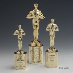 Classic Achievement Award On Gold