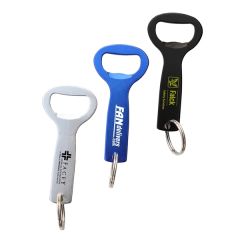 Classic Aluminum Bottle Opener Keychain