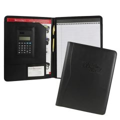 Classic Faux Leather 8.5 Inch X 11 Inch Calculator Padfolio