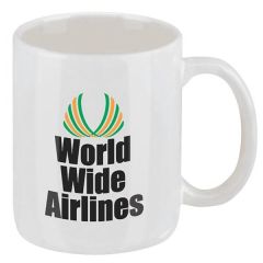 Classic Ironstone Mug, 11 Oz (white)