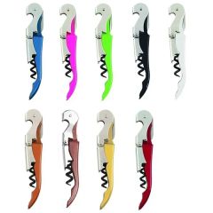 Classic Stainless Steel and ABS Corkscrew Wine Bottle Opener