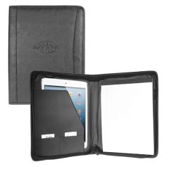 Classic Valueplus Faux Leather 8.5 Inch X 11 Inch Zippered Portfolio
