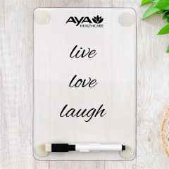 Clear Dry Erase Board