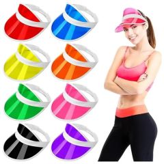 Clear Plastic Sun Poker Visors