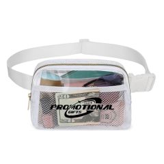 Clear PVC Crossbody Belt Waist Bag