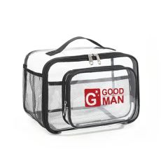 Clear PVC Handbag11 Inch X 7 Inch X 7.5 Inch
