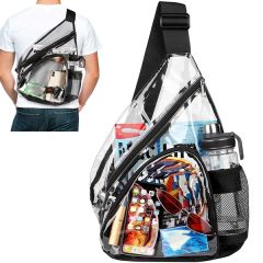 Clear PVC Sling Bag