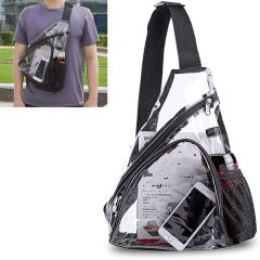 Clear PVC Sling Bag