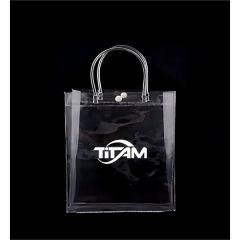 Clear Tote Bag5.9 Inch Wx 5.3 Inch Hx 2.8 Inch T