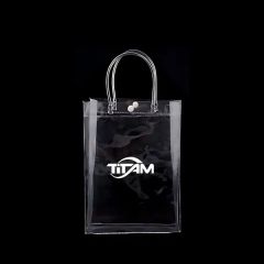 Clear Tote Bag5.9 Inch Wx 7.9 Inch Hx 2.8 Inch T