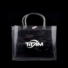 Clear Tote Bag7.9 Inch Wx 5.9 Inch Hx 2.8 Inch T