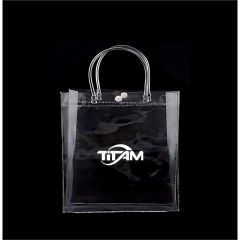 Clear Tote Bag9.8 Inch Wx 9.8 Inch Hx 2.8 Inch T