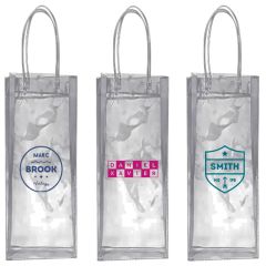 Clear Tote Bag 3.9 Inch Wx 9.8 Inch Hx 3.9 Inch T