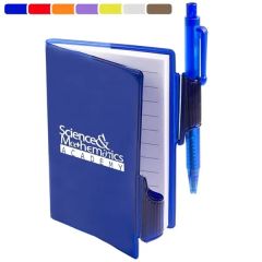 Clear-View Jotter With Pen