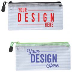 Clear Zippered Pencil Pouch