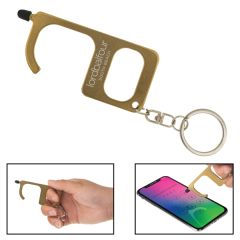 Sanitary Touchless Door Opener Tool W/Stylus Tip