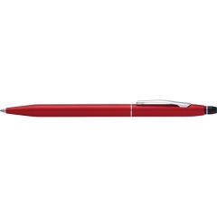 Cross Click Crimson Ballpoint Pen With Chrome Appointments