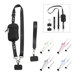 Clip and Go Strap For Phone With Wallet Crossbody