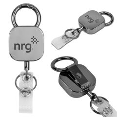 Clipease Rectangular Badge Reel