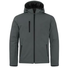 Clique Equinox Insulated Softshell Mens Full Zip Hooded J