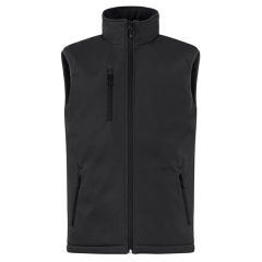 Clique Equinox Insulated Softshell Mens Full Zip Vest