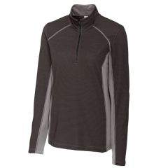 Clique Ice Pique Colorblock Tech Womens Half Zip