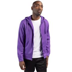 Clique Lift Solution-Dyed Performance Unisex Full Zip Hoo