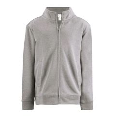 Clique Lift Solution-Dyed Performance Youth Full Zip Swea