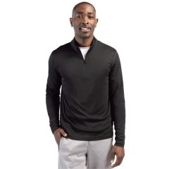 Clique Spin Solution-Dyed Performance Interlock Mens Half