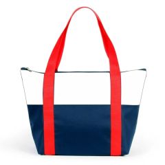 Club Tote Bag With Top Color Panel