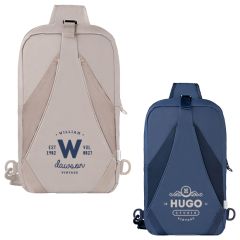 Coastal Threads Repreve Dual Carry Sling Bag- Heat Transfer