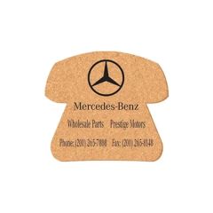 Coaster - 4.5 Inch X 5 Inch Phone Shape Cork Coasters