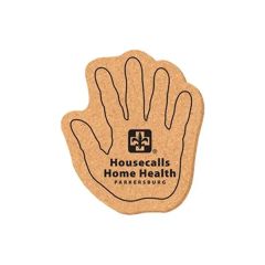Coaster - 4.75 Inch X 5.75 Inch Hand Shape Cork Coasters