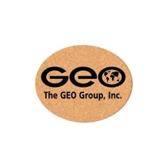 Coaster - 4 Inch X 5 Inch Oval Shape Cork Coasters