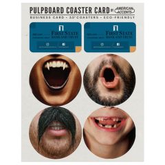 Coaster Card Pulpboard 55 Pt Full Size