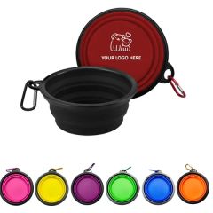 Collapsible Pet Bowl Portable Silicone Travel Dog Cat