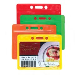 Color Back Horizontal Card Holder
