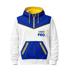 Color Block Quarter Zip Hoodie