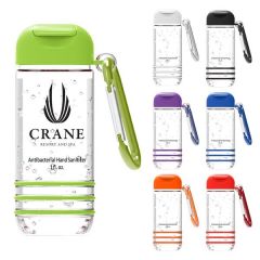Color Burst 1 Oz. Hand Sanitizer With Carabiner