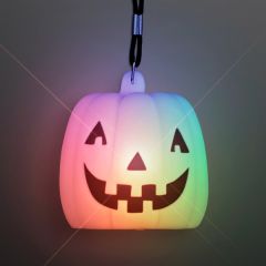 Color Change Deco Pumpkin Light Necklace
