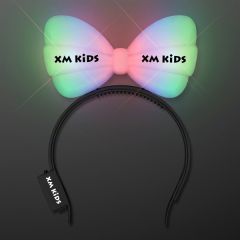 Color Change Light Up Bow Headband