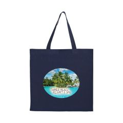 Color Cotton Canvas Tote Bag In Cmyk - Evolution