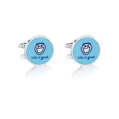 Color Logo Flush Cufflinks