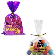 Colored Cellobag W/ 6 Oz  Candy