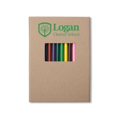 Colored Pencil and Notepad Set 5.75 Inch X 8.25 Inch