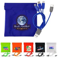 Colorful C To C Cable Pouch