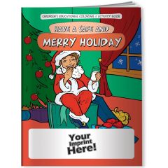 Coloring Book - Have A Safe & Merry Holiday