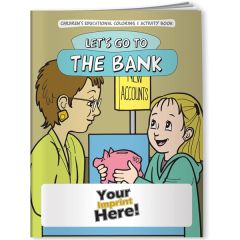 Coloring Book - Let's Go To The Bank